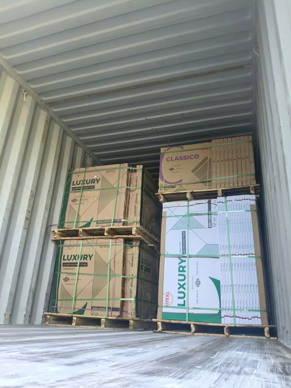 AlphaTrans container truck fleet at Cat Lai Port Ho Chi Minh City